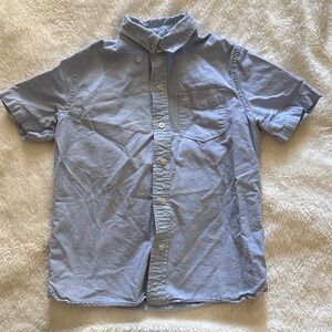 GAP kids boy Casual Light Blue Button Down Shirt